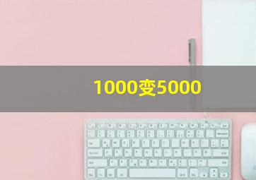 1000变5000