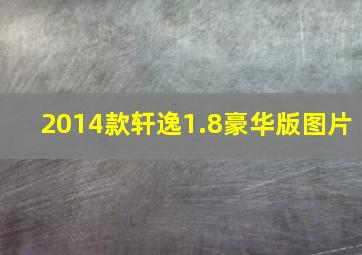 2014款轩逸1.8豪华版图片