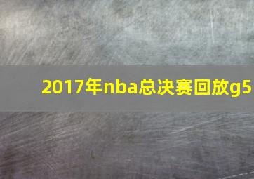 2017年nba总决赛回放g5