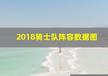 2018骑士队阵容数据图