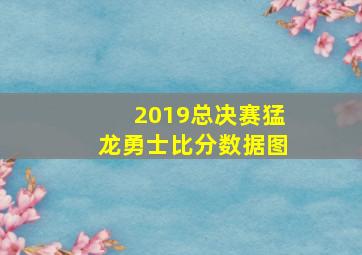 2019总决赛猛龙勇士比分数据图