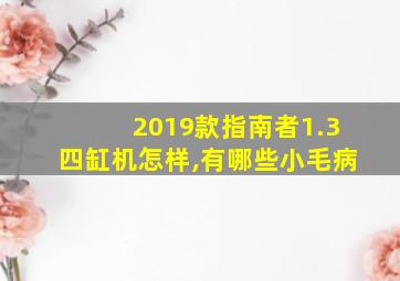 2019款指南者1.3四缸机怎样,有哪些小毛病