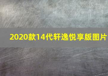 2020款14代轩逸悦享版图片