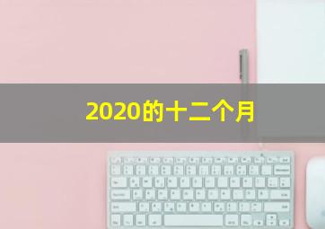 2020的十二个月