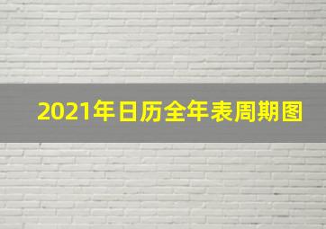 2021年日历全年表周期图