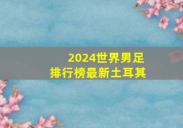 2024世界男足排行榜最新土耳其