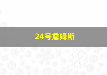 24号詹姆斯