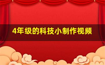 4年级的科技小制作视频