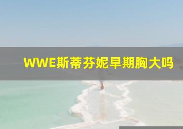 WWE斯蒂芬妮早期胸大吗