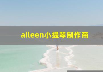 aileen小提琴制作商