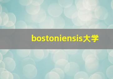 bostoniensis大学