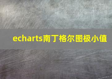 echarts南丁格尔图极小值