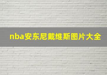 nba安东尼戴维斯图片大全