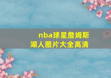 nba球星詹姆斯湖人图片大全高清