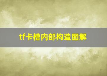 tf卡槽内部构造图解