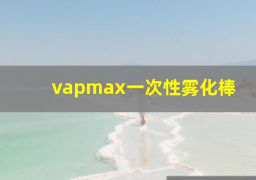 vapmax一次性雾化棒