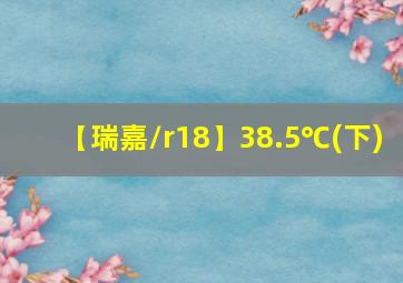 【瑞嘉/r18】38.5℃(下)