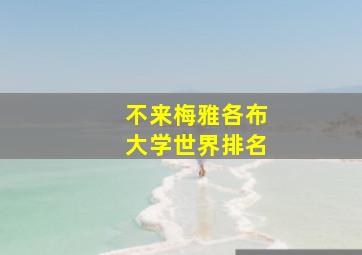 不来梅雅各布大学世界排名