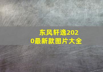 东风轩逸2020最新款图片大全