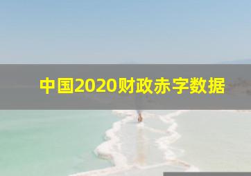 中国2020财政赤字数据