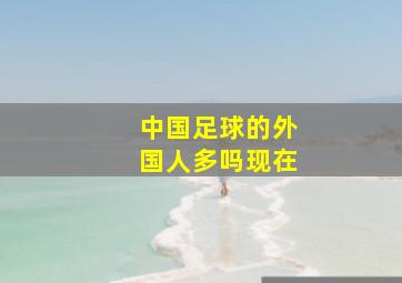 中国足球的外国人多吗现在