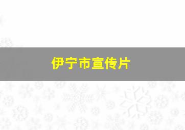 伊宁市宣传片