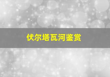 伏尔塔瓦河鉴赏