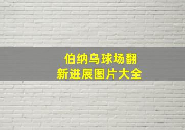 伯纳乌球场翻新进展图片大全