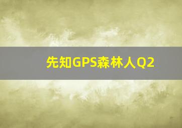 先知GPS森林人Q2