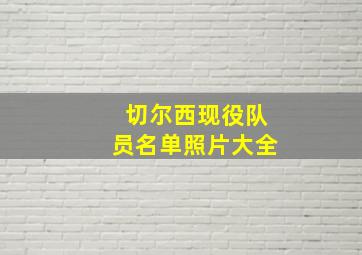 切尔西现役队员名单照片大全