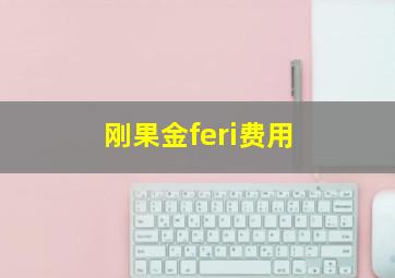 刚果金feri费用