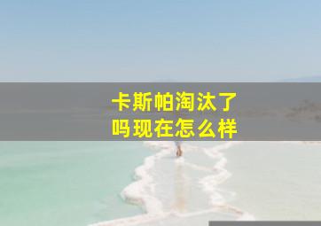 卡斯帕淘汰了吗现在怎么样