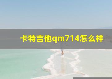 卡特吉他qm714怎么样