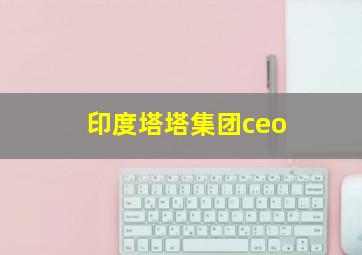 印度塔塔集团ceo