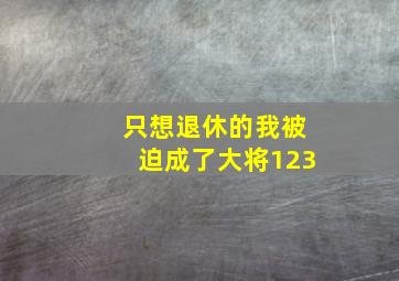 只想退休的我被迫成了大将123