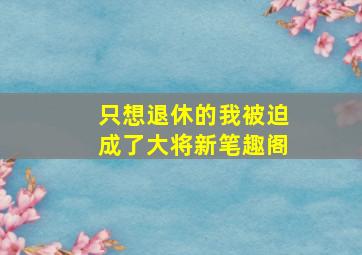 只想退休的我被迫成了大将新笔趣阁