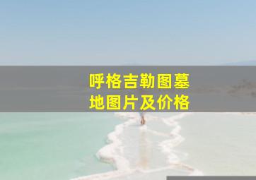 呼格吉勒图墓地图片及价格