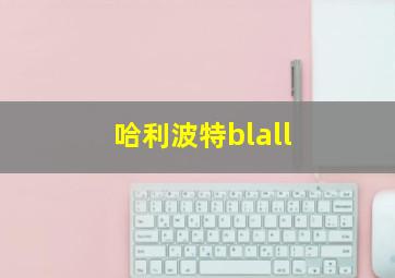 哈利波特blall