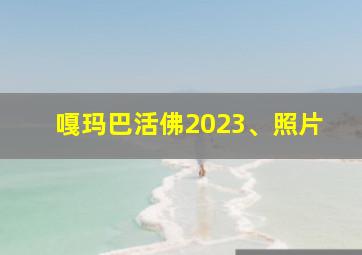 嘎玛巴活佛2023、照片