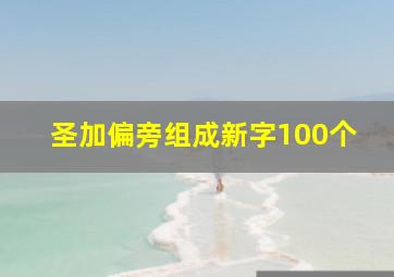 圣加偏旁组成新字100个