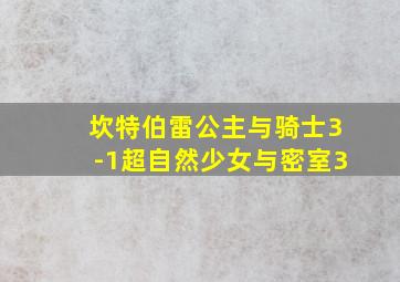 坎特伯雷公主与骑士3-1超自然少女与密室3