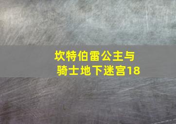 坎特伯雷公主与骑士地下迷宫18