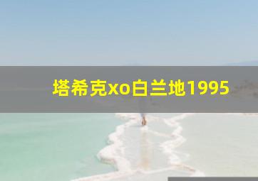 塔希克xo白兰地1995