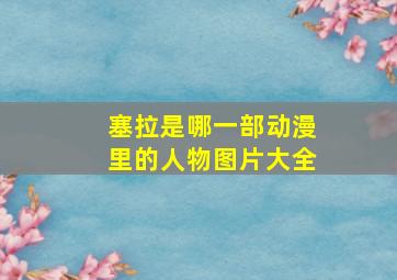 塞拉是哪一部动漫里的人物图片大全