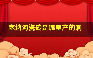 塞纳河瓷砖是哪里产的啊