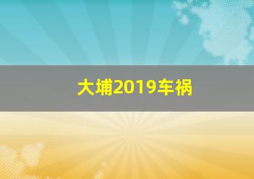 大埔2019车祸