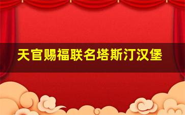 天官赐福联名塔斯汀汉堡