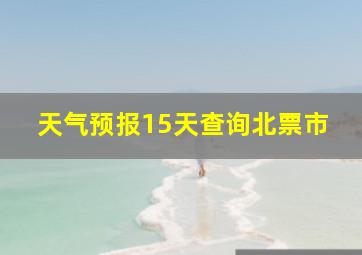 天气预报15天查询北票市