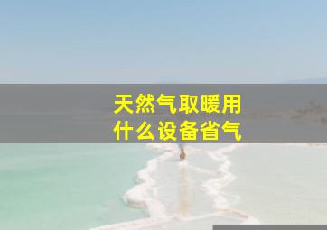 天然气取暖用什么设备省气