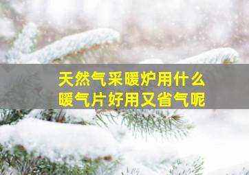 天然气采暖炉用什么暖气片好用又省气呢